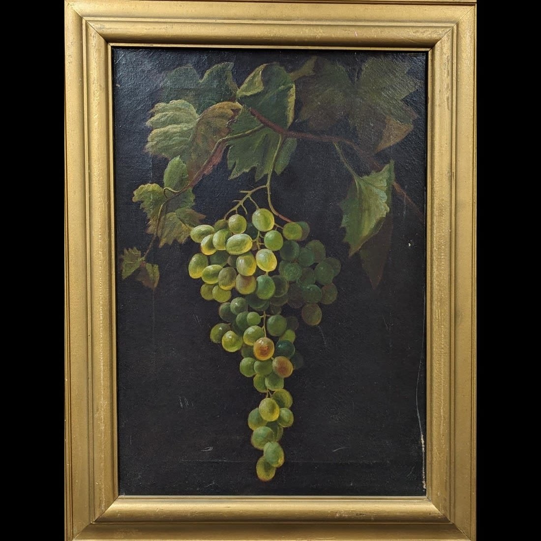 An Old Oil On Canvas Still-Life Painting (1 of 8)