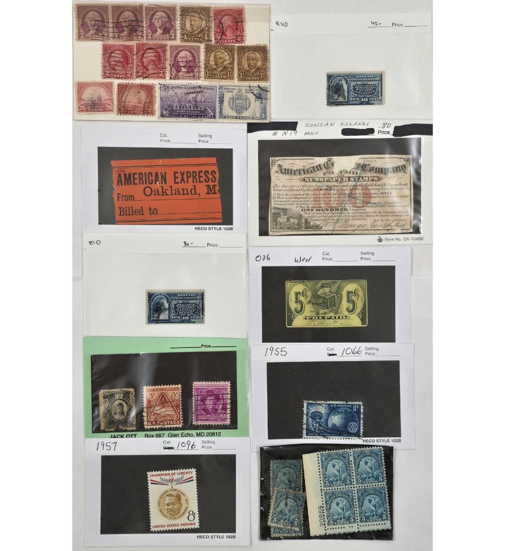 Grouping Of 31 U.S Postage Stamps See Pics (1 of 10)