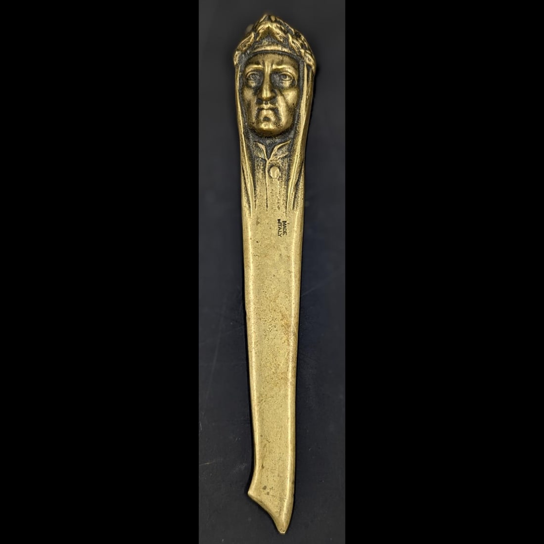 An Early 20th Century Italian Art Deco Figural Brass Letter Opener (1 of 7)