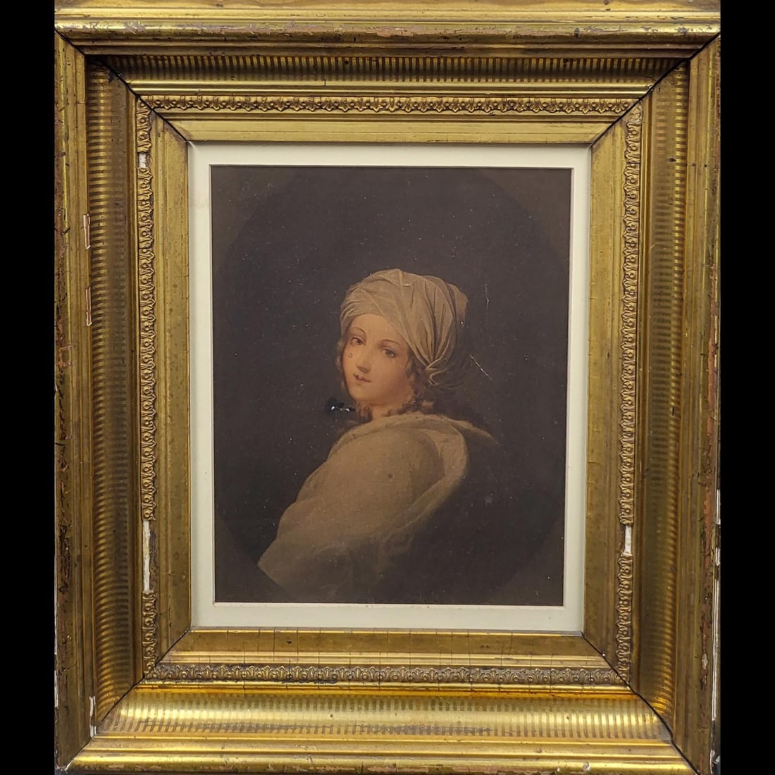 Antique Italian School Oil On Canvas Portrait Painting (1 of 9)