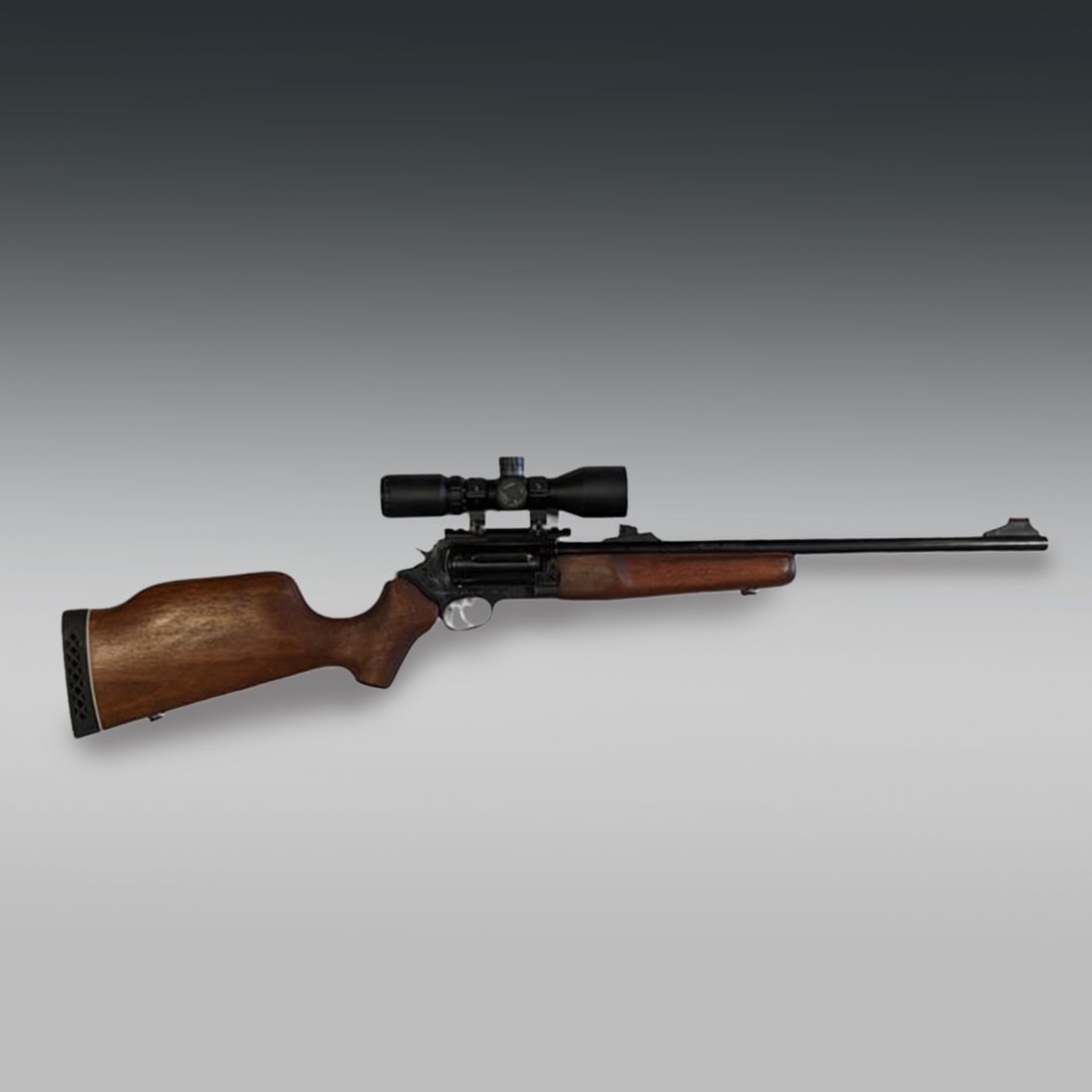 Rossi USA Circuit Judge Hardwood 18" .45 Colt / 410 Bore Five-Shot Rifle, Serial Number FN8036: *** DUE TO THIS LOT BEING CLASSED AS A FIREARM IT MUST BE PAID VIA BANK WIRE TRANSFER OR CERTIFIED CHECK*** Marlin Model 60 Cal .22L Rimfire Rifle, Serial Number 17372260, With Original Hard Case. Mea