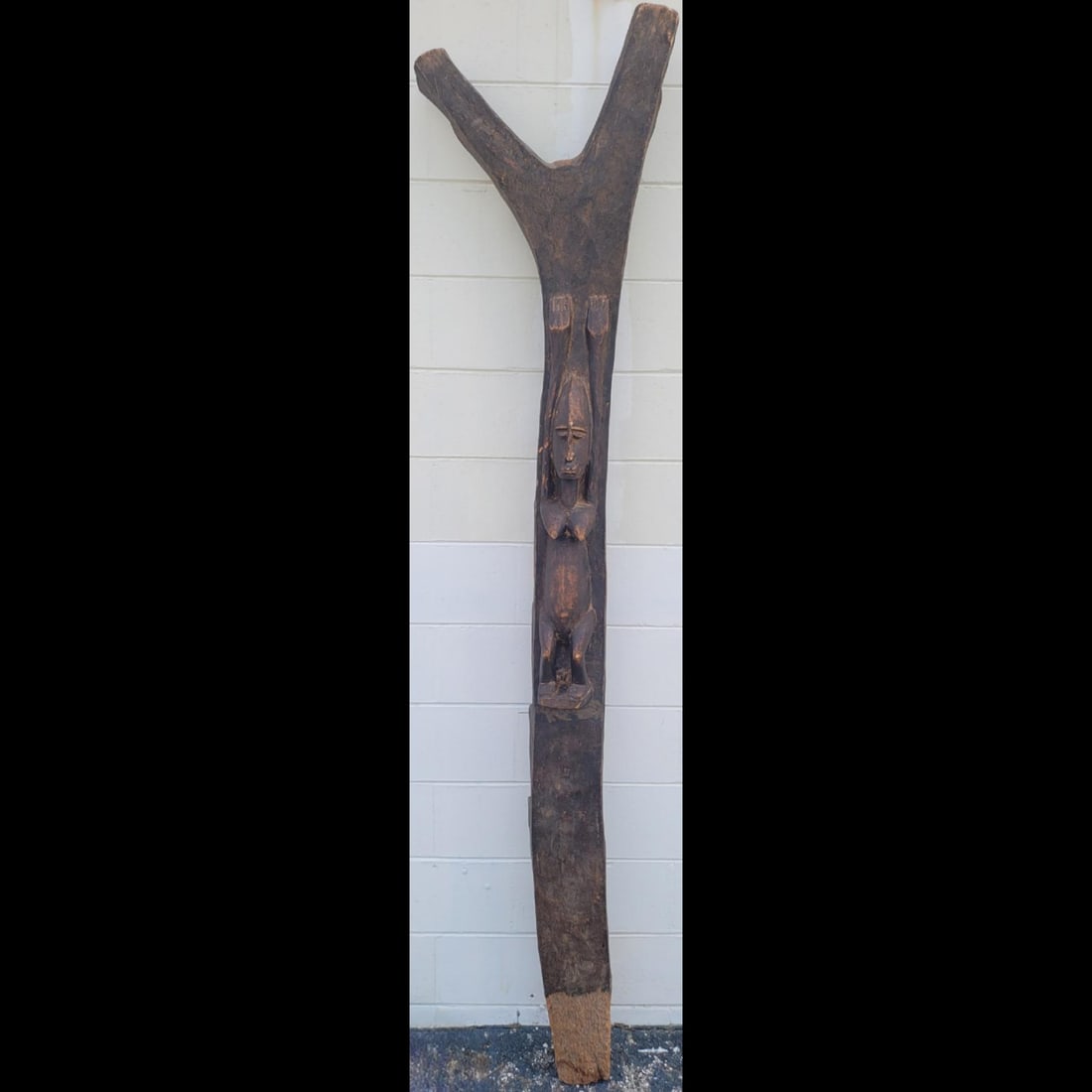 Mali, West African Dogon Notched Ladder (1 of 12)