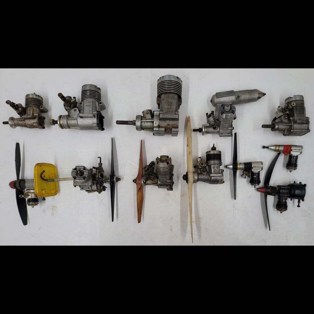 12Pc Lot Of RC Model Airplane Engines (1 of 11)