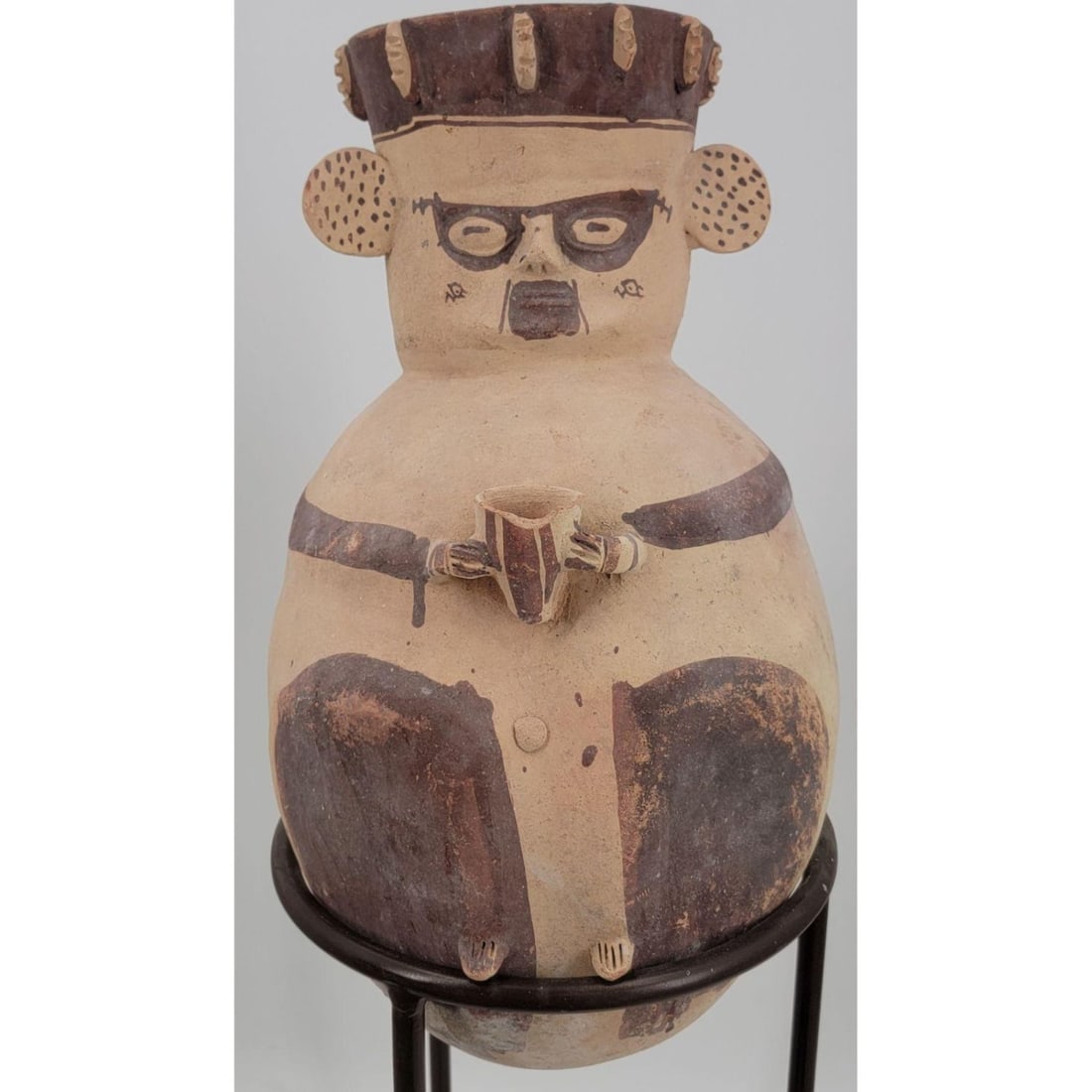 Large Authentic Chancay Figural Effigy Urn 1000-1400 AD (1 of 20)