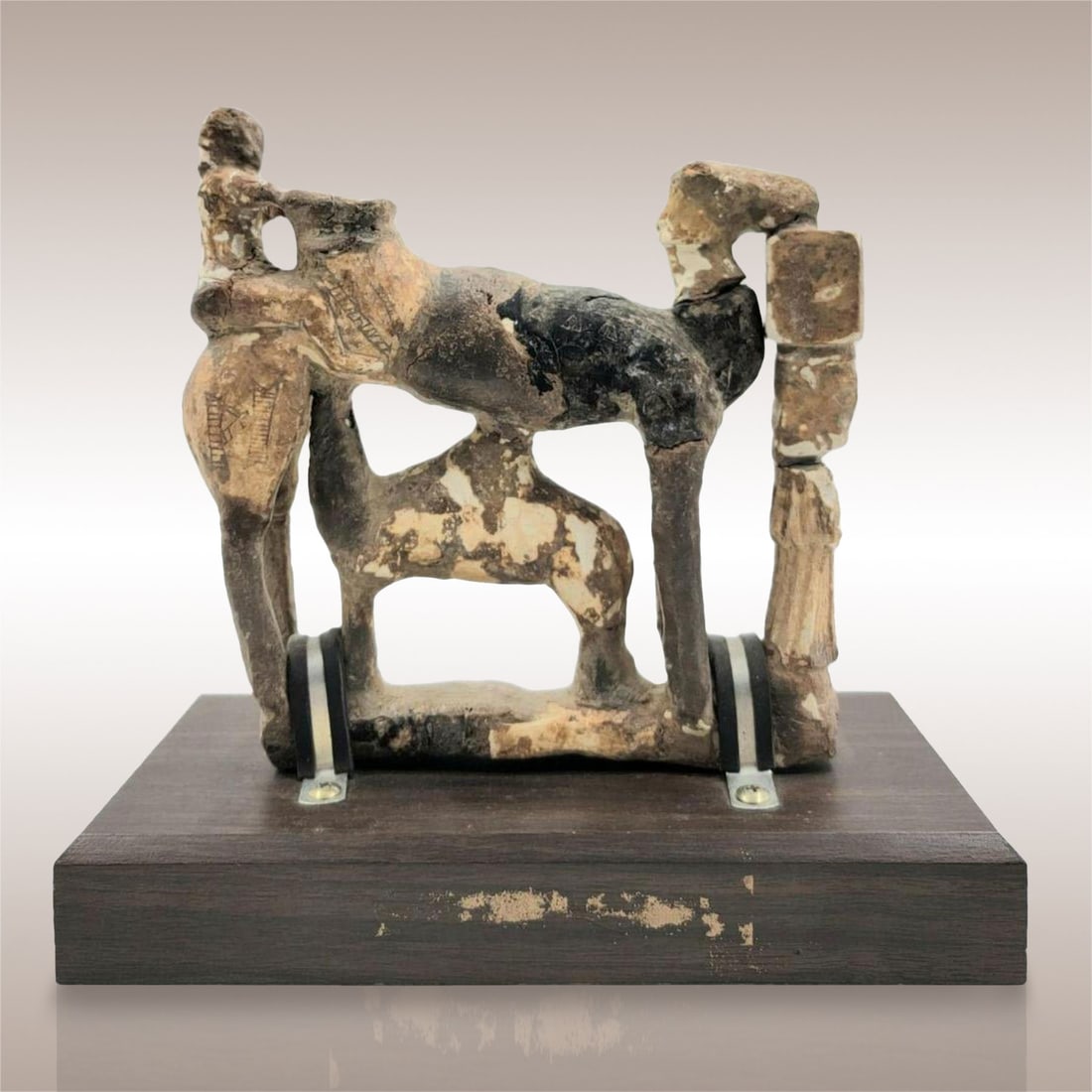 A Very Rare Yemen Stone Camel & Rider, 1st-2nd A.D. (1 of 20)