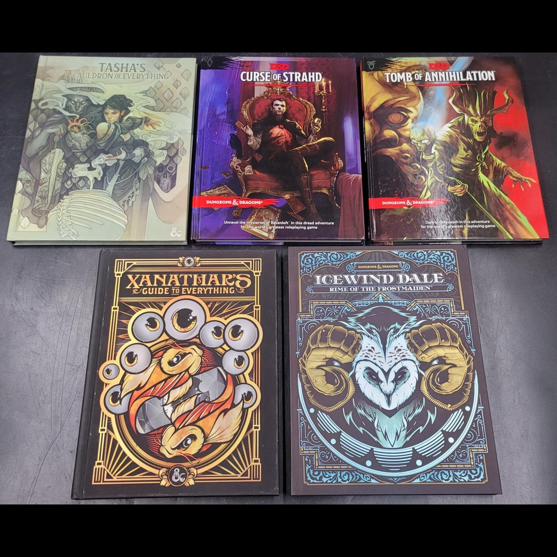 Lot Of 5 Dungeons And Dragons D&D 5e Books (1 of 13)