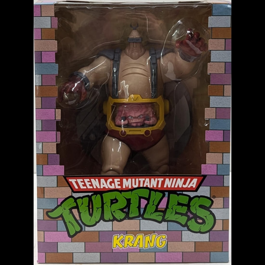 Large Teenage Mutant Ninja Turtles "Krang" Vinyl Figure In Original Box And Packaging (1 of 4)