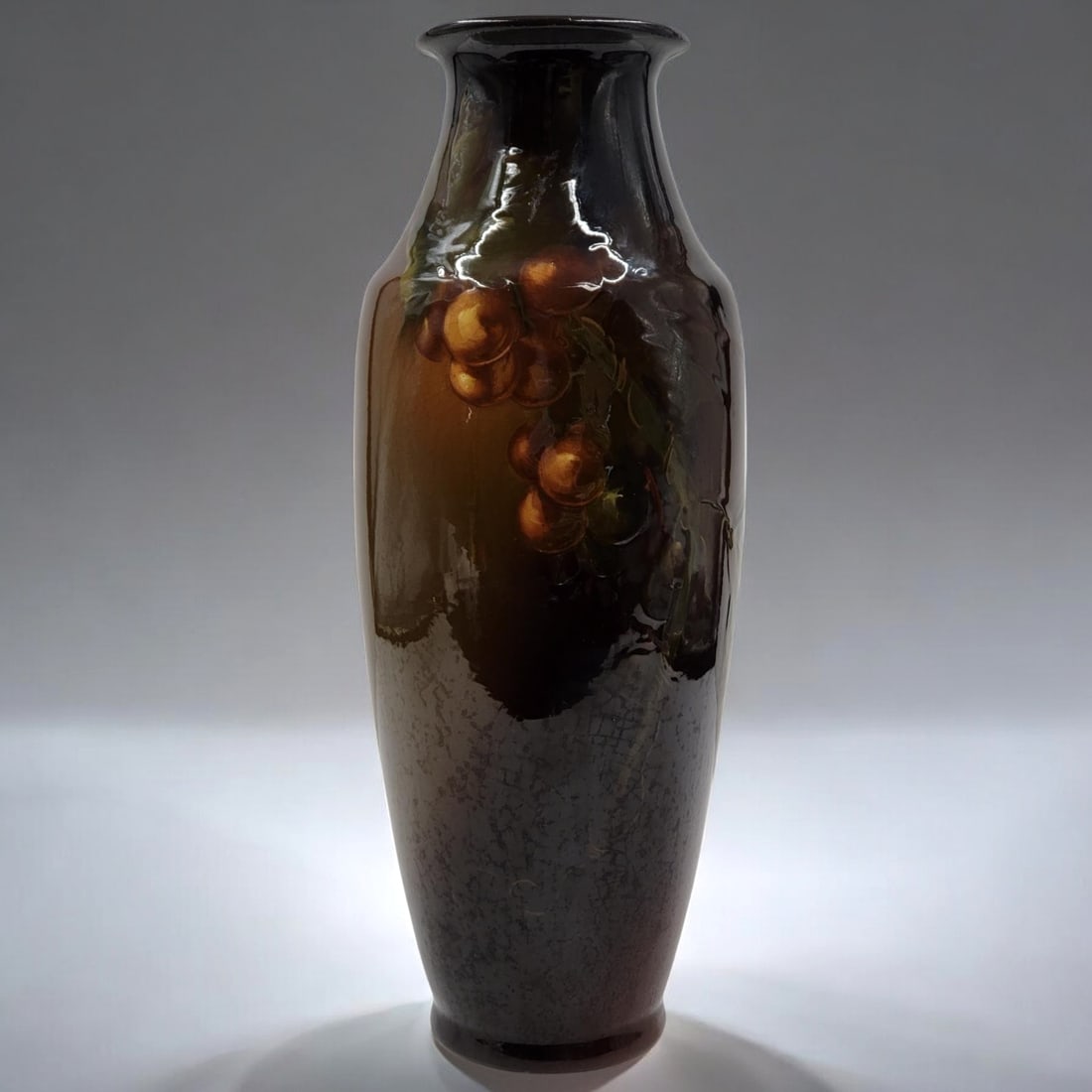 Weller Pottery Glaze Lowelsa Vase Signed Frank Ferrell (1 of 8)