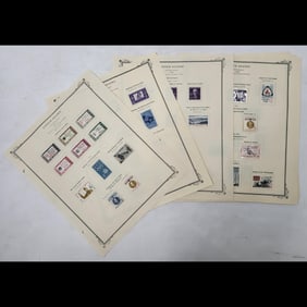 Scotts American Stamps Album United States 1960-1961 Unused, 25 Pages