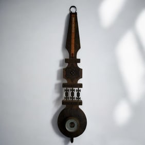 An Antique Arts & Crafts Mission Style Barometer, 19th Century