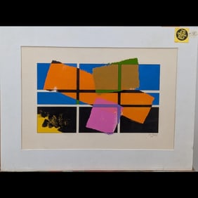 Lot Of 4 Signed Jon Henry (American, 1916-1990) Original Gouche Paintings On Board