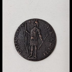 1788 Massachusetts Common Wealth Cent Copper Coin