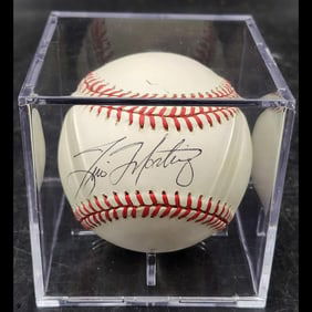 Tino Martinez Signed Rawlings Baseball