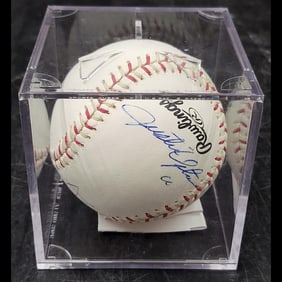 Signed MLB 2011 All Star Rawlings Baseball: Miguel Montero, Justin Upton, Kirk Gibson
