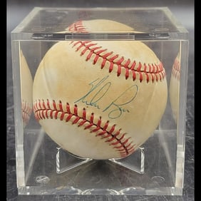 Nolan Ryan HOF Signed National League Rawlings Baseball