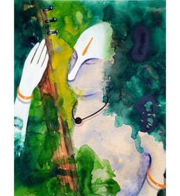 Shakeel Momin Watercolor Painting