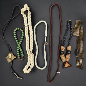 7-Piece Assorted Lot Of Beaded & Ornate Necklaces