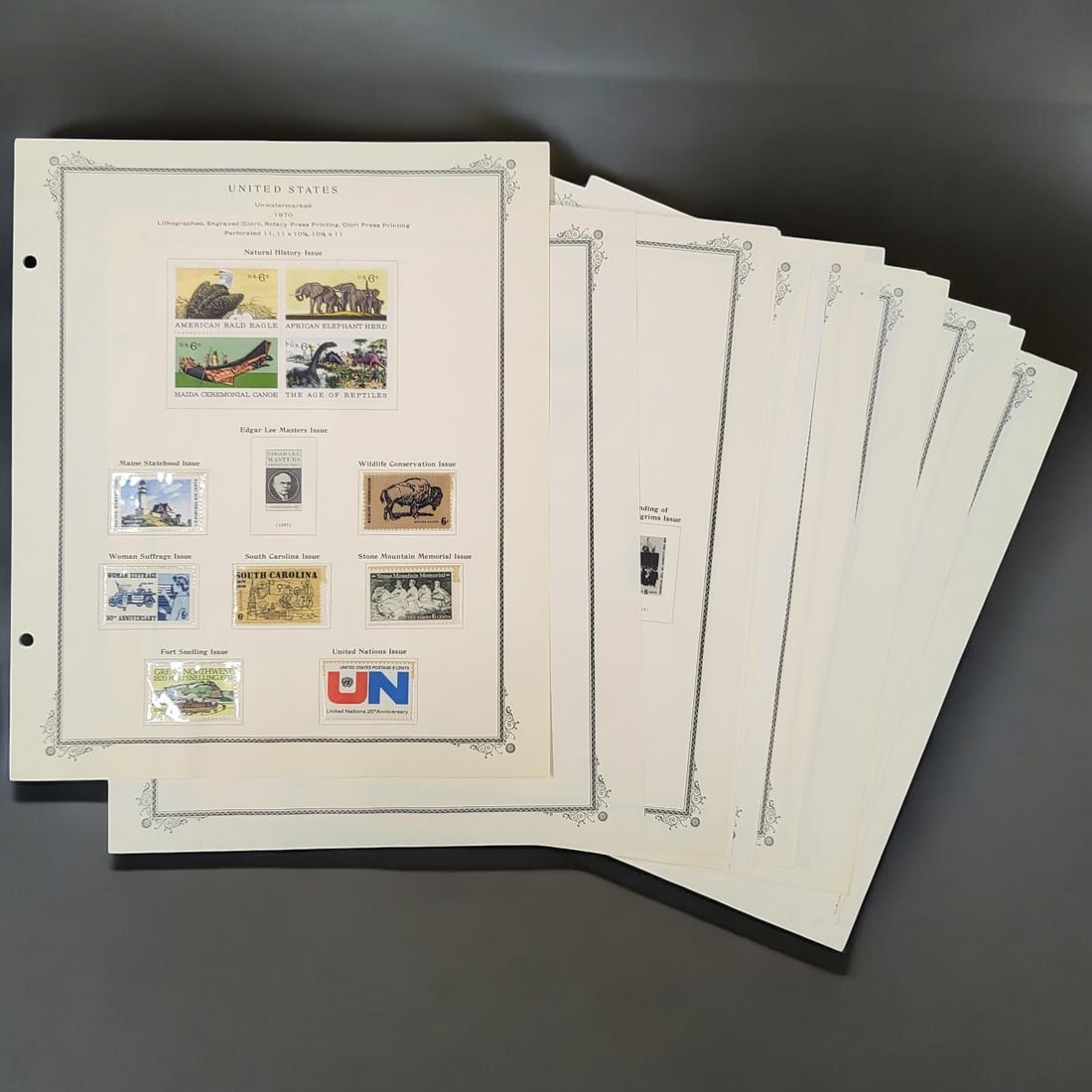 Minkus Pub - The Master Global Stamp Album - 1951 Edition