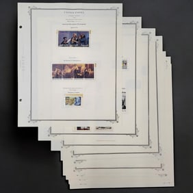 Scotts American Stamps Album United States 1976-1978 Unused, 9 Pages