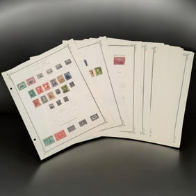 Scotts American Stamps Album United States 1901-1929, 18 Pages