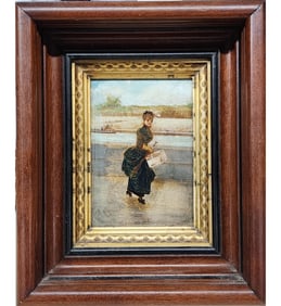 Jean Beraud 1849-1935 French, Russian Federation Oil On Panel Signed