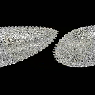 A Fine ABP Cut Glass Daisy & Button Pattern Bowl: A Fine ABP Cut Glass Daisy & Button Pattern Bowl. Measures approx. 4" X 9 1/2". Please copy and paste the URL link below to review our Terms and Conditions for bidding, payment, shipping and