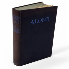 "Alone" Hardcover Book Signed By Richard Byrd, Circa 1938