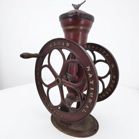 Antique Elgin National Coffee Mill Circa 1900s