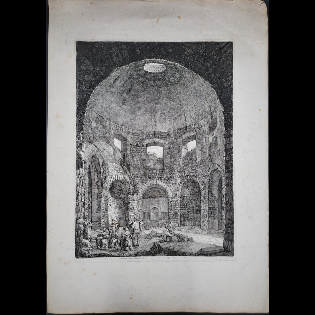 Lot of 9 Antique 17th And 18th C French Etchings (1 of 9)