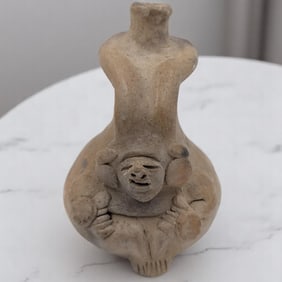 Pre-Columbian Ceramic Effigy Vessel