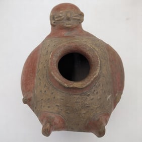 Pre-Columbian Pottery Ritual Effigy Vessel