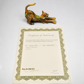 Limited Ed. 332/399 Nano Lopez (Colombian / American, b.1955) Bronze Sculpture "Suzie Q" With COA