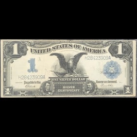 United States Of America 1899 "Black Eagle" $1.00 Silver Certificate