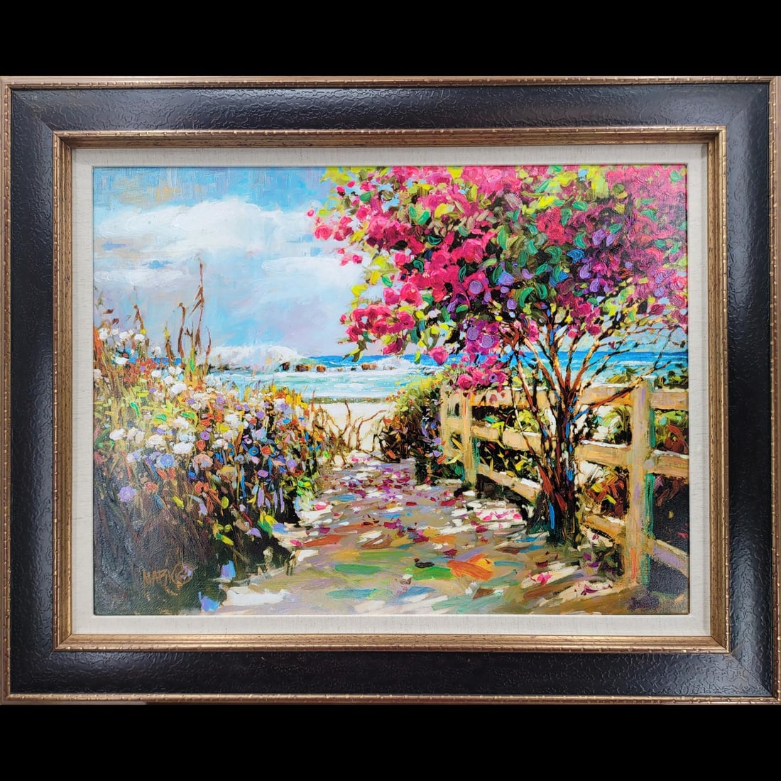 Mavrovich Marko Signed Limited Edition Giclee "Along The Way" 28/240 With COA: Mavrovich Marko Signed Limited Edition Giclee "Along The Way" 28/240 With COA. Measures approx. 27" X 33.5" sight 19.25" X 25.5" Please copy and paste the URL link below to review our Terms