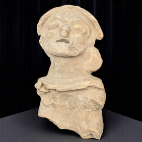 Large Pre-Columbian Hollow Terra Cotta Effigy