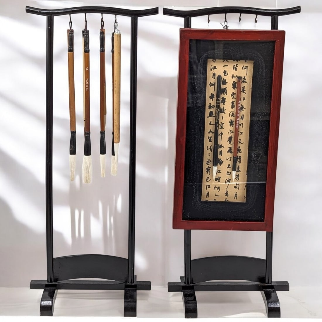 Large Lot Of Chinese Calligraphy Brushes, 10 Brushes Total (1 of 9)