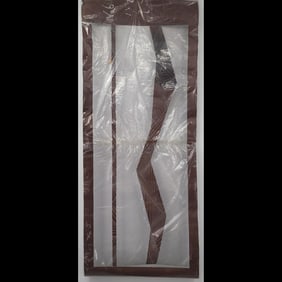 A Japanese Katagami Kimono Stencil