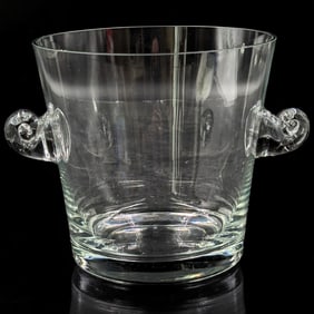 Tiffany & Co Crystal Ice Bucket