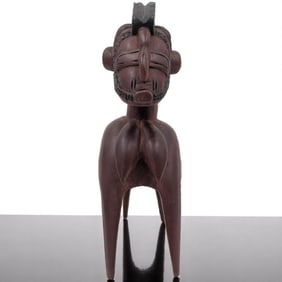 African Carved Wood Baga Nimba Figure, From The Nigerian Nasarawa Province