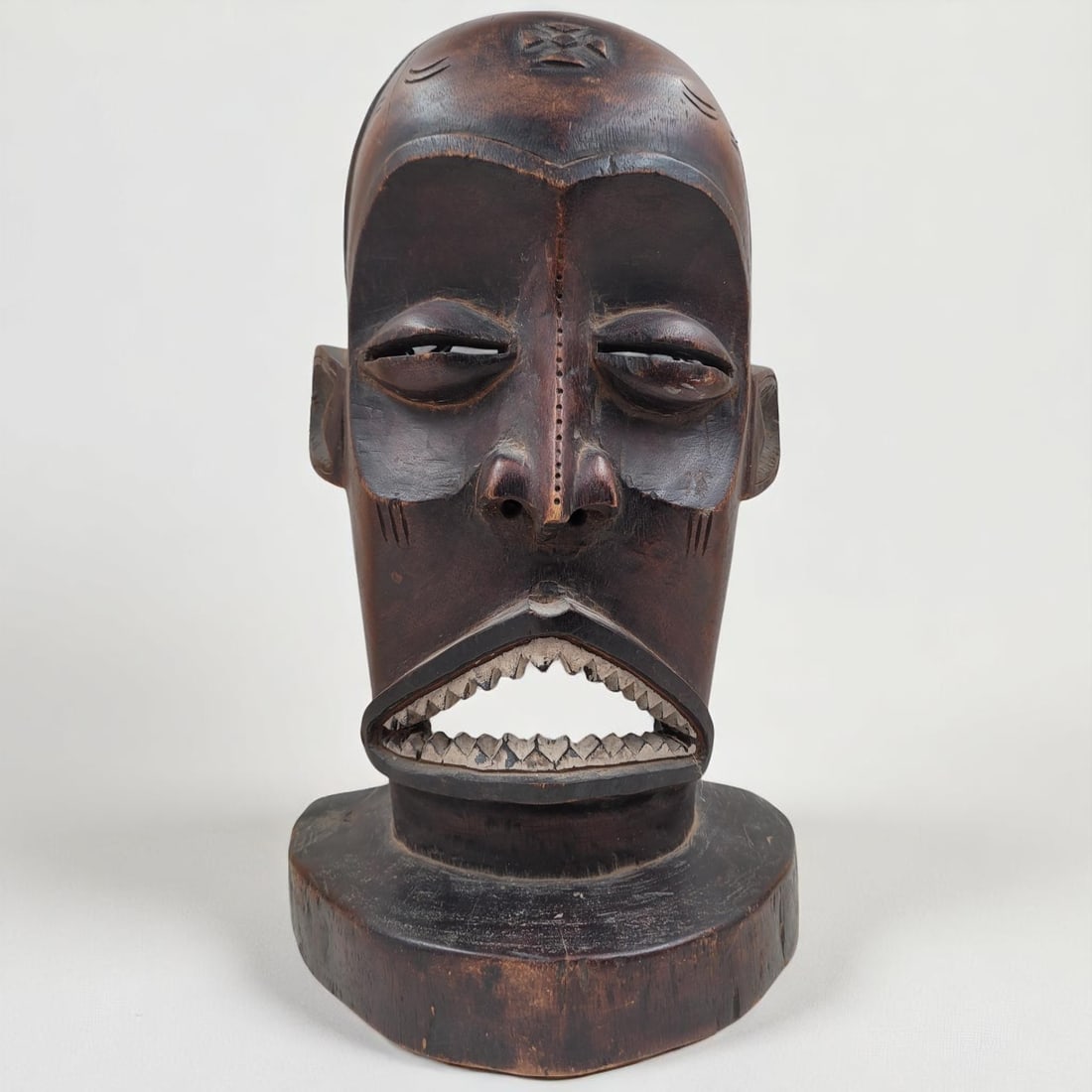 African Hand Carved Chokwe Tribe Mask (1 of 8)