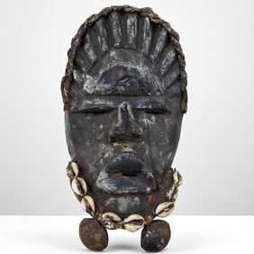 An African Ivory Coast Dan Deangle Mask