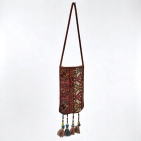 A Handmade Turkish Anatolian Woven Bag
