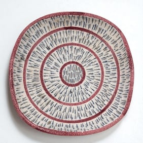 Intricate Italian Ceramic Bowl By Fratelli Fanciullacci