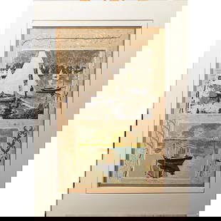 Limited Ed. 16/300 Pencil Signed Michael Eisemann Abstract Lithograph: Limited Ed. 16/300 Pencil Signed Michael Eisemann Abstract Lithograph. Measures approx. 35 1/2" X 27", Sight measures approx. 27" X 19". Please copy and paste the URL link below to review