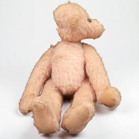 Mare's Bears By Mary M. Ortwine Handmade Teddy Bear Adjustable Head W/ Porcelain Face
