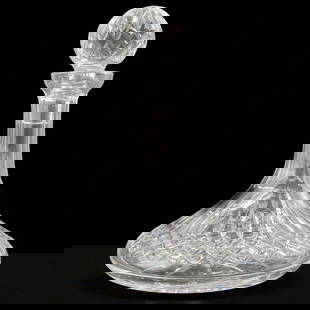 Waterford Crystal Decanter & Stopper: Waterford Crystal Decanter & Stopper. Measures approximately 7-1/2" x 10" Please copy and paste the URL link below to review our Terms and Conditions for bidding, payment, shipping and othe