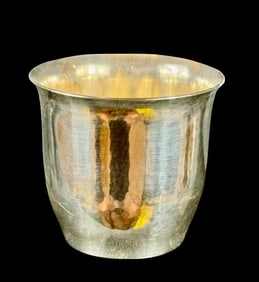 Georg Jensen Sterling Silver Cup, Signed, 77 Grams