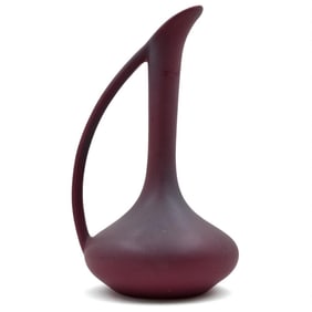 Van Briggle Art Pottery Ewer In Mauve 12" Tall