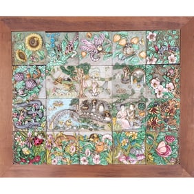 Harmony Kingdom Picturesque Framed Puzzle Board Of Tiles & Extras, 29 Pieces