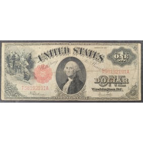 1917 Series $1 "Sawhorse" U.S. Legal Tender Note